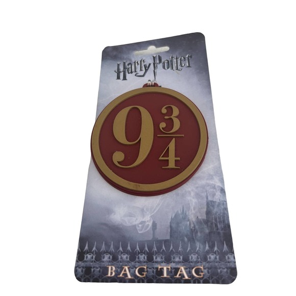 Harry Potter 9 3/4 Luggage Bag Tag Warner Bros BioWorld - Picture 2 of 9